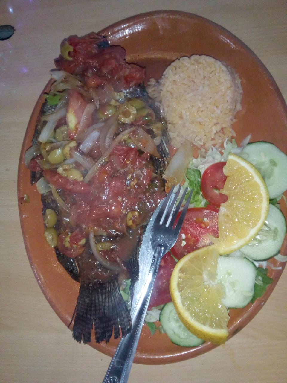 Mojarra a la Veracruzana
