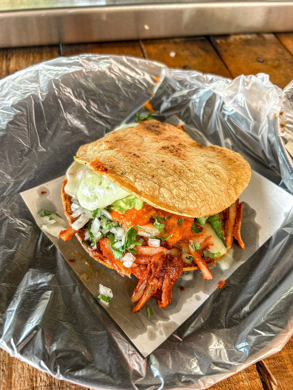 Combo Tostada + Taco + Agua Chica