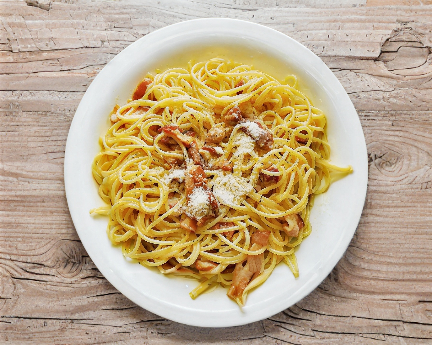 Espagueti a la Carbonara