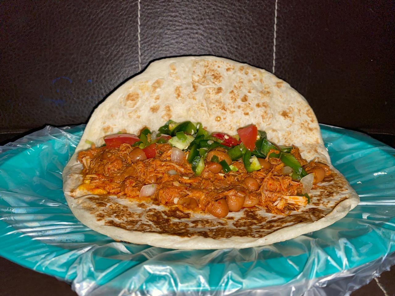 Burrito de Deshebrada