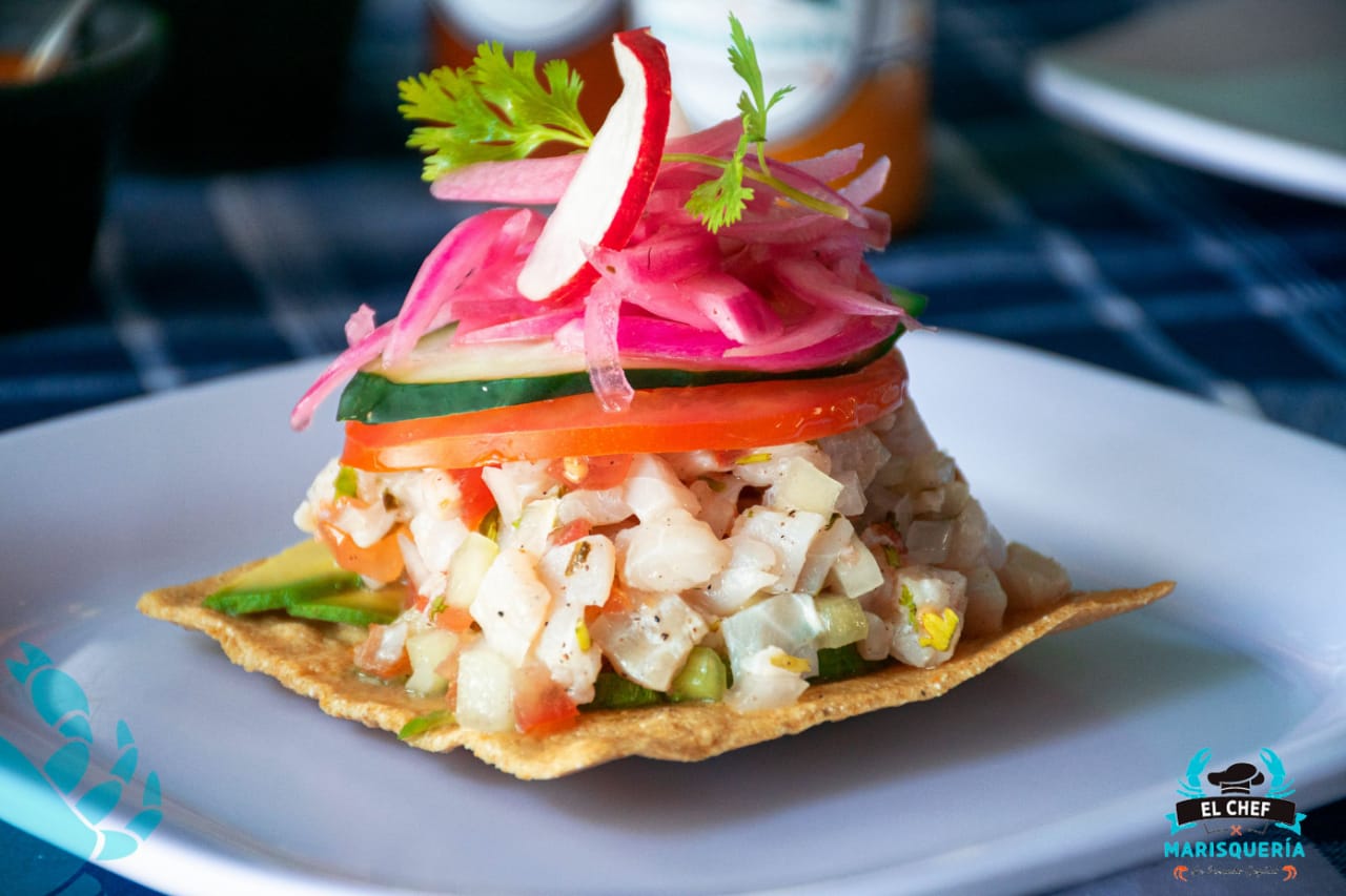 Combo-3 Tostadas + Agua Fresca