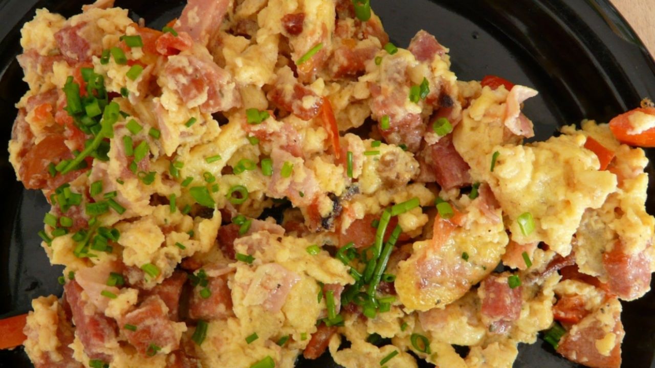 Huevos con Jamón