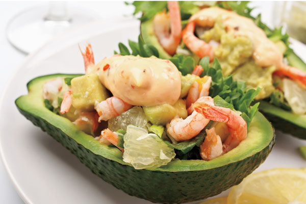 Aguacate Relleno de Camarón