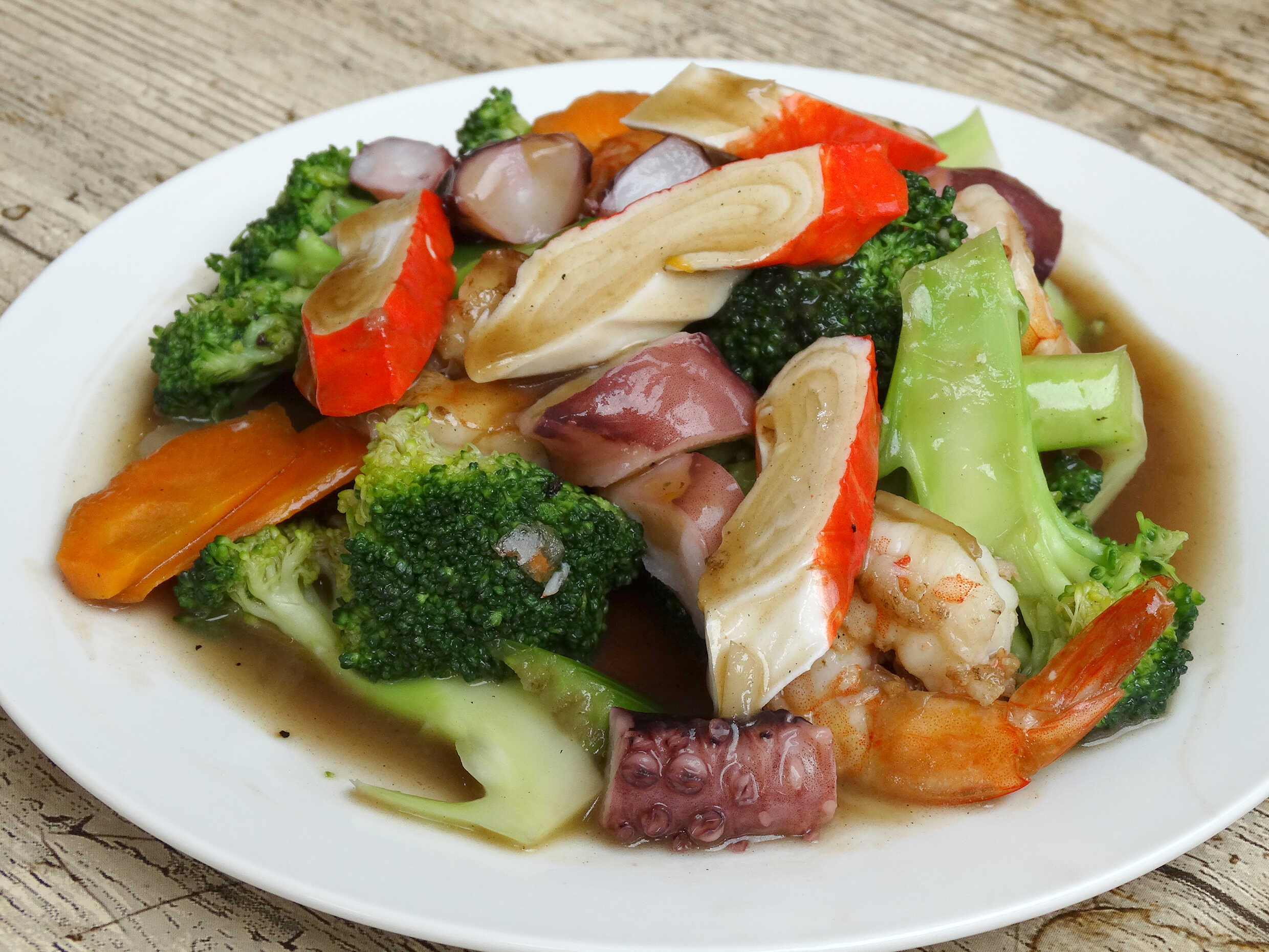 Combinación de Mariscos 海鲜杂烩