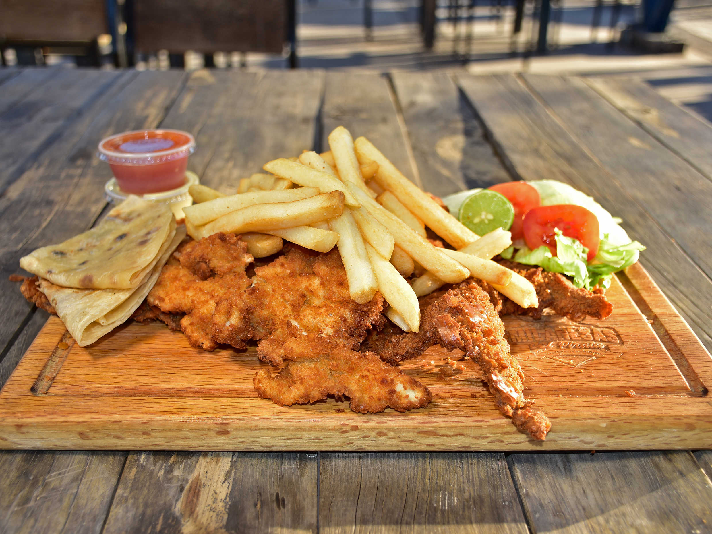 Milanesa Completa de Pollo
