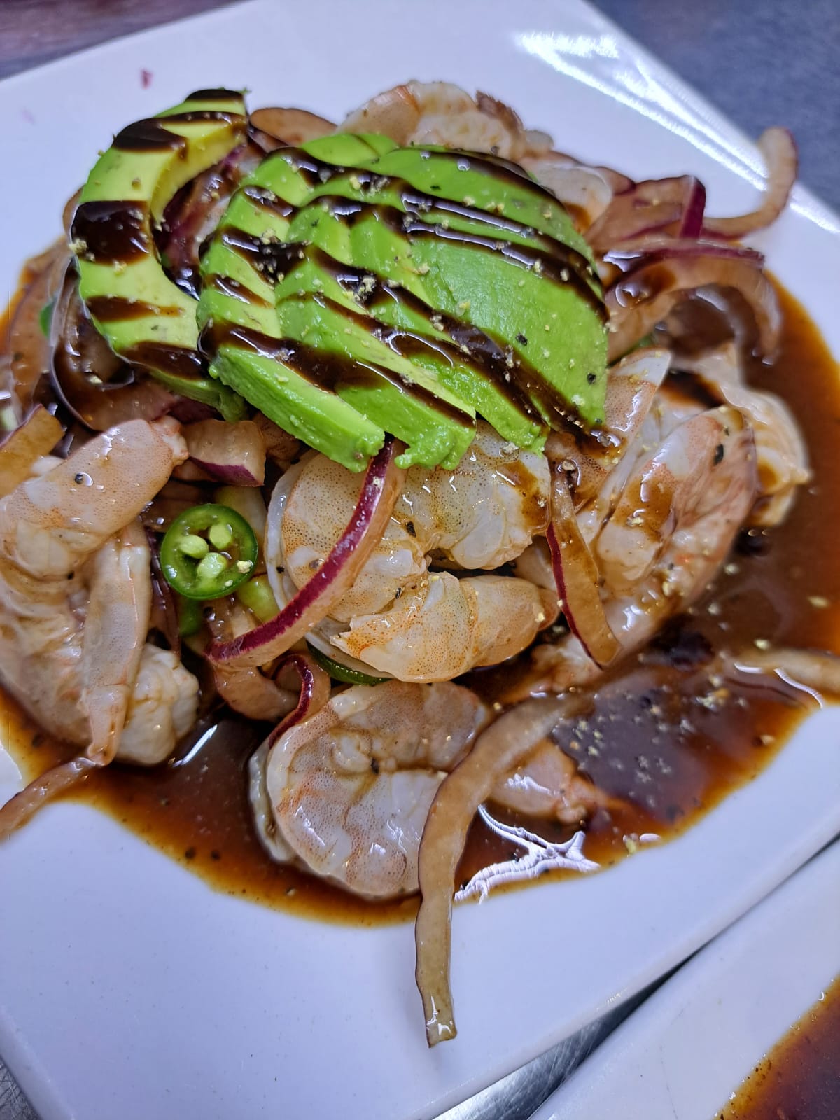 Tostada de Aguachile