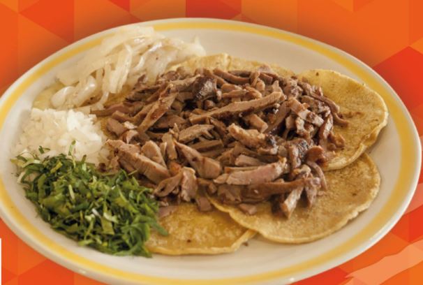Combo 2.Orden de 5 Tacos de Bistec
