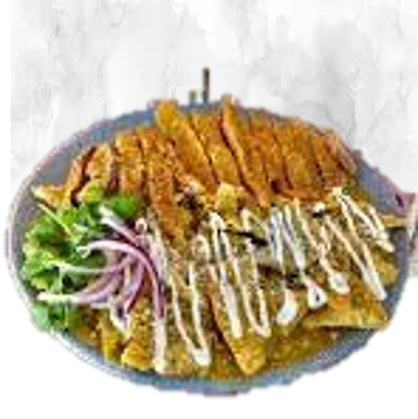 Chilaquiles Verdes con Milanesa
