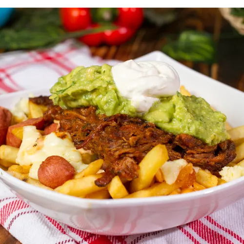 Salchipapa Ropa Vieja