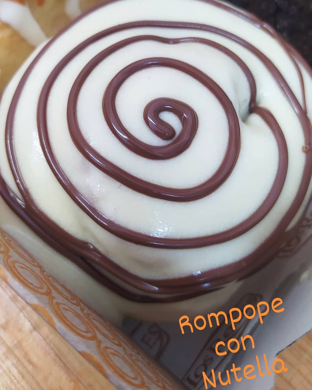 Rol Rompope con NUTELLA