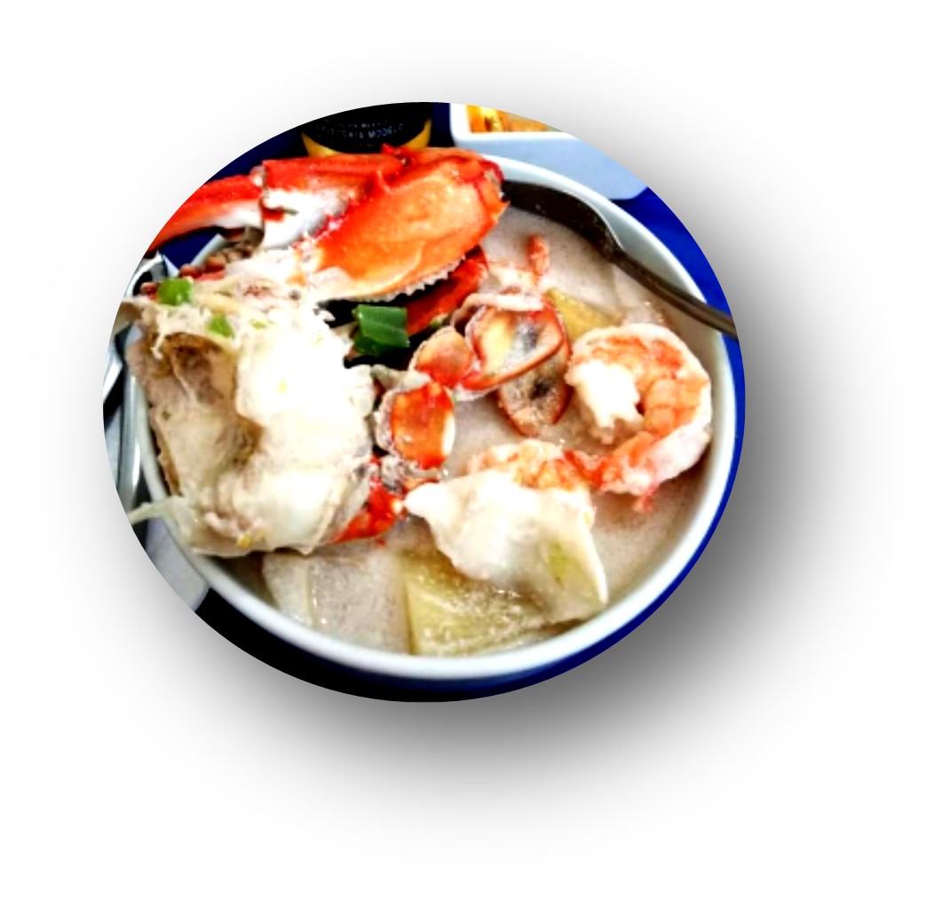 Sopa Marinera con Coco.