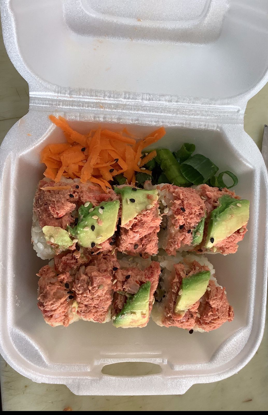 Sushi Loco Roll- (rollo fresco)
