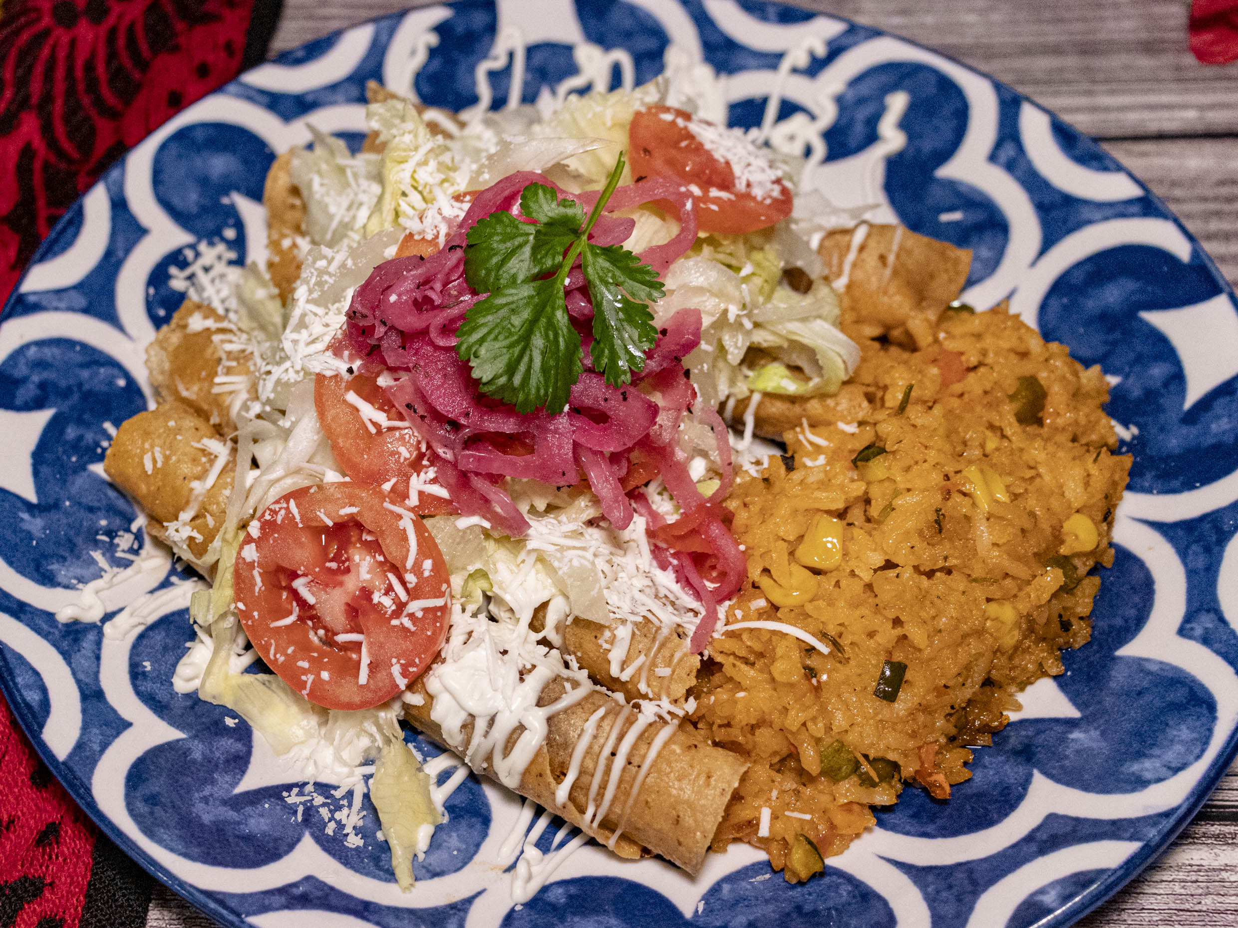 Flautas de Pollo