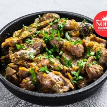 Acompanha batata frita ou aipim.