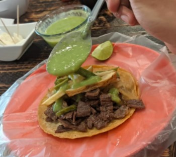 Taco de Cecina