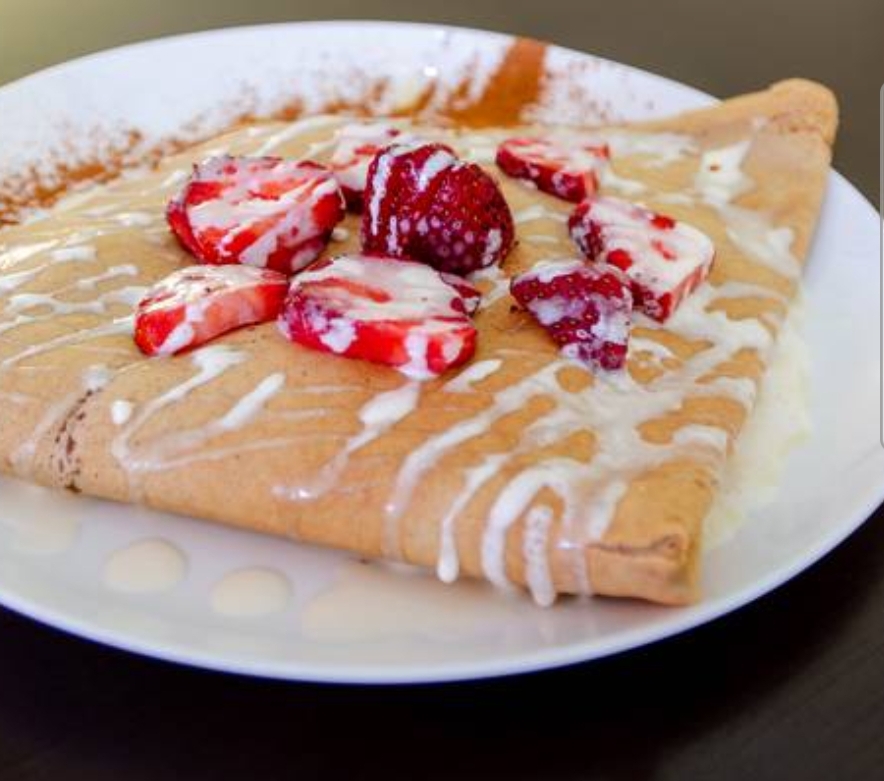 Crepa Philadelphia + Nuez, Fresa o Durazno