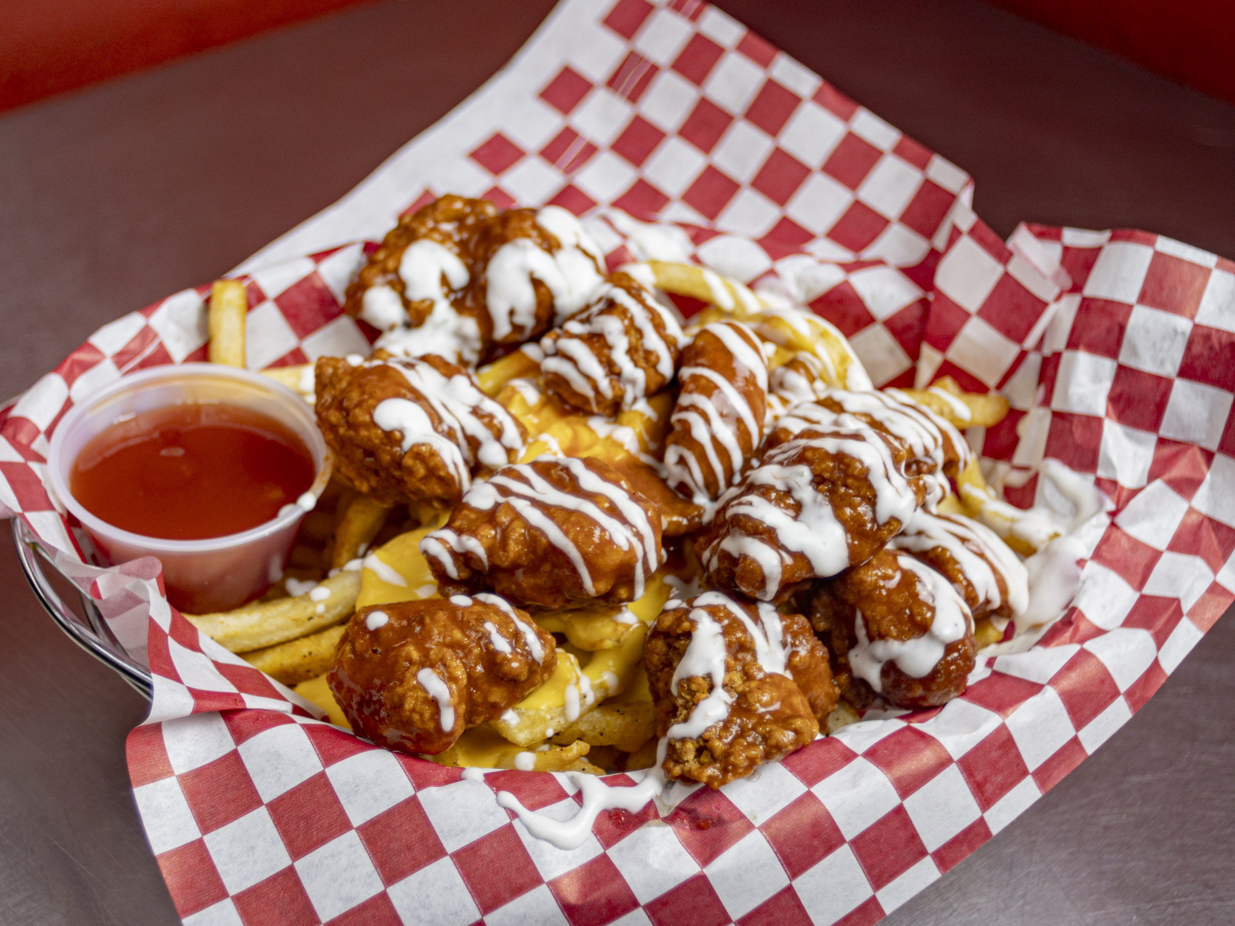 Papas con Boneless