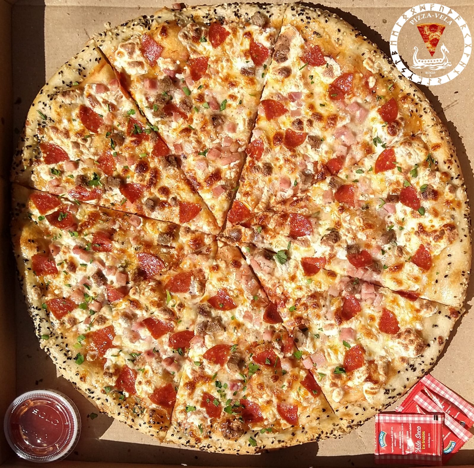 Pizza Carnívora (30 Cm)