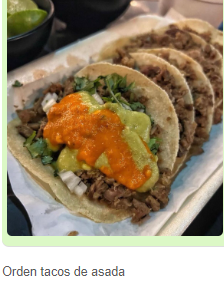 Taco de Carne Asada