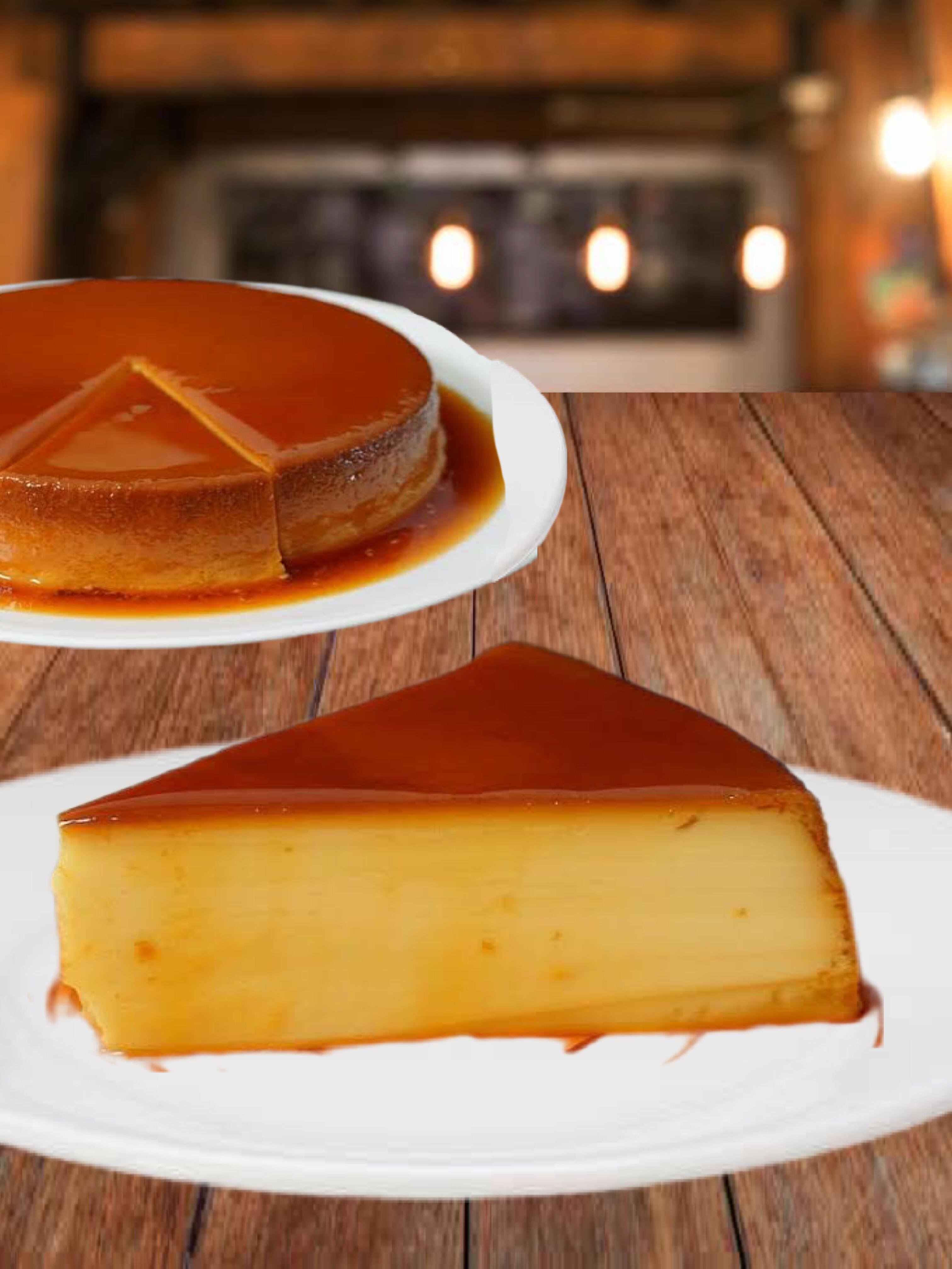 Rebanada de Flan Napolitano