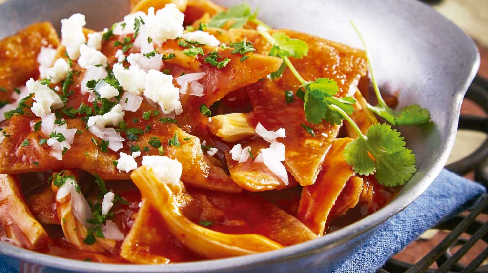 Huevos al Gusto/Chilaquiles Verdes y Frijoles