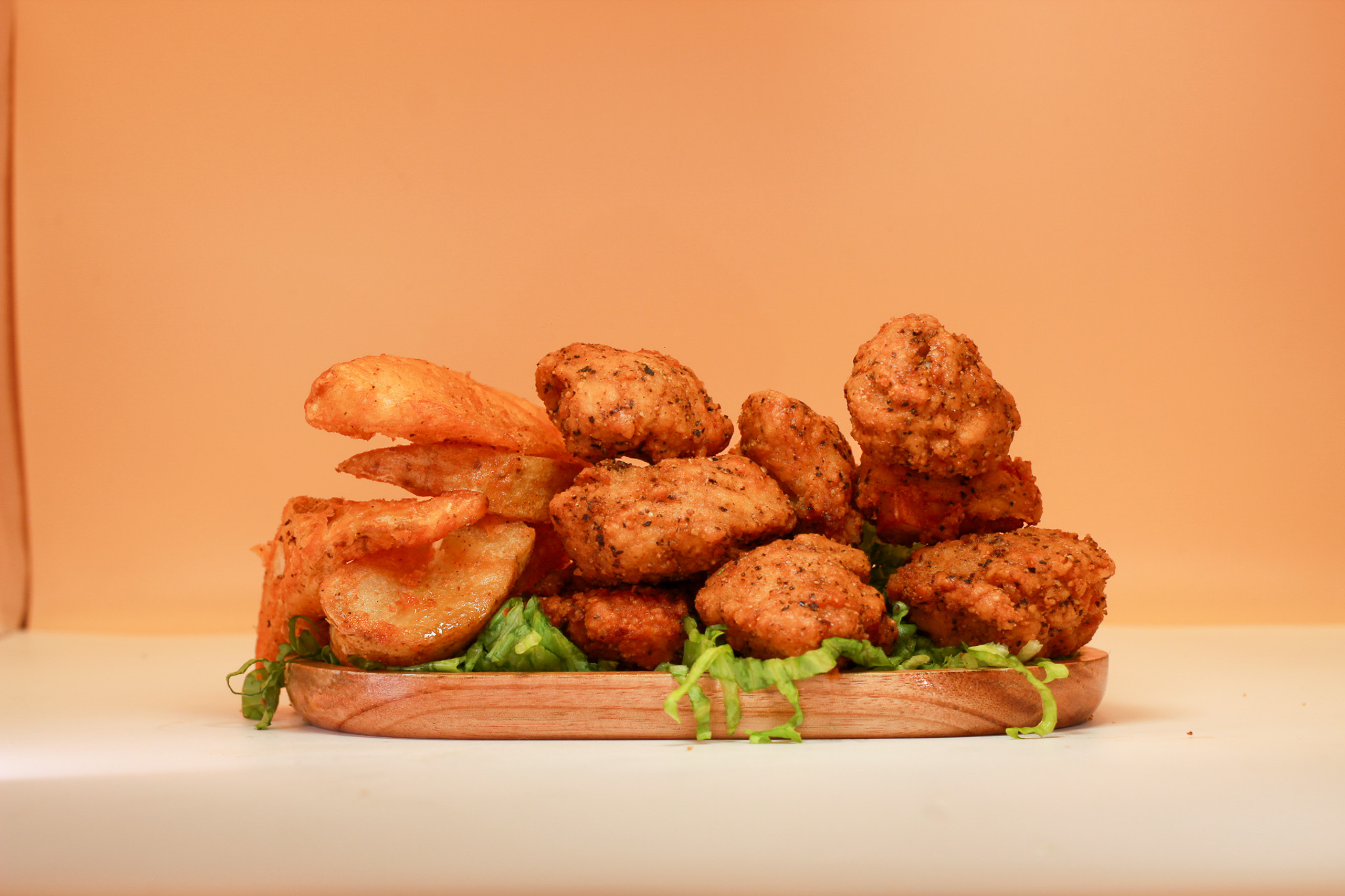 Boneless con Papas