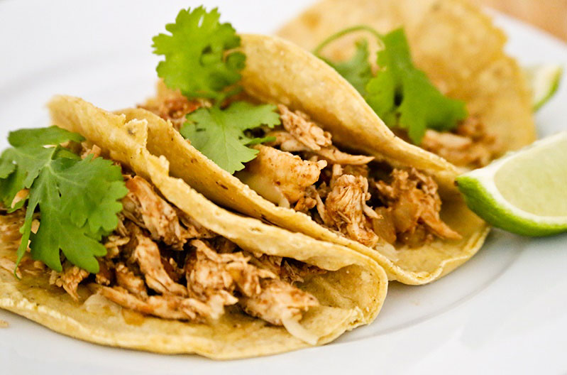 Taco De Pollo Grande