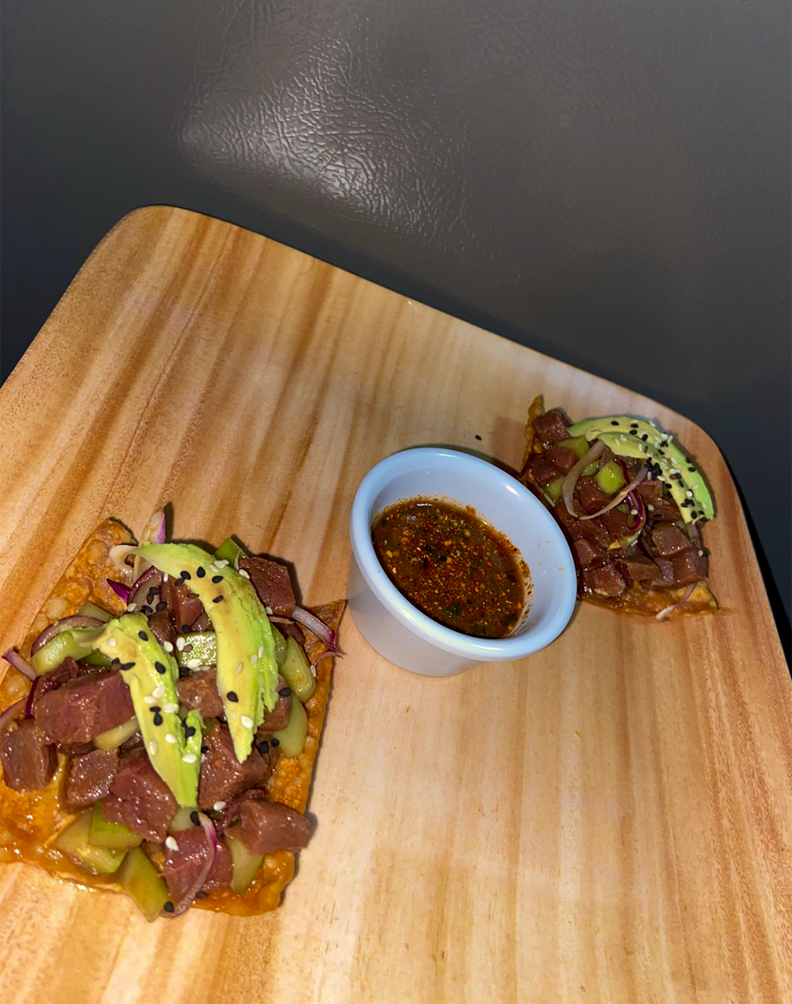 Tostada de Atún 2 pzas