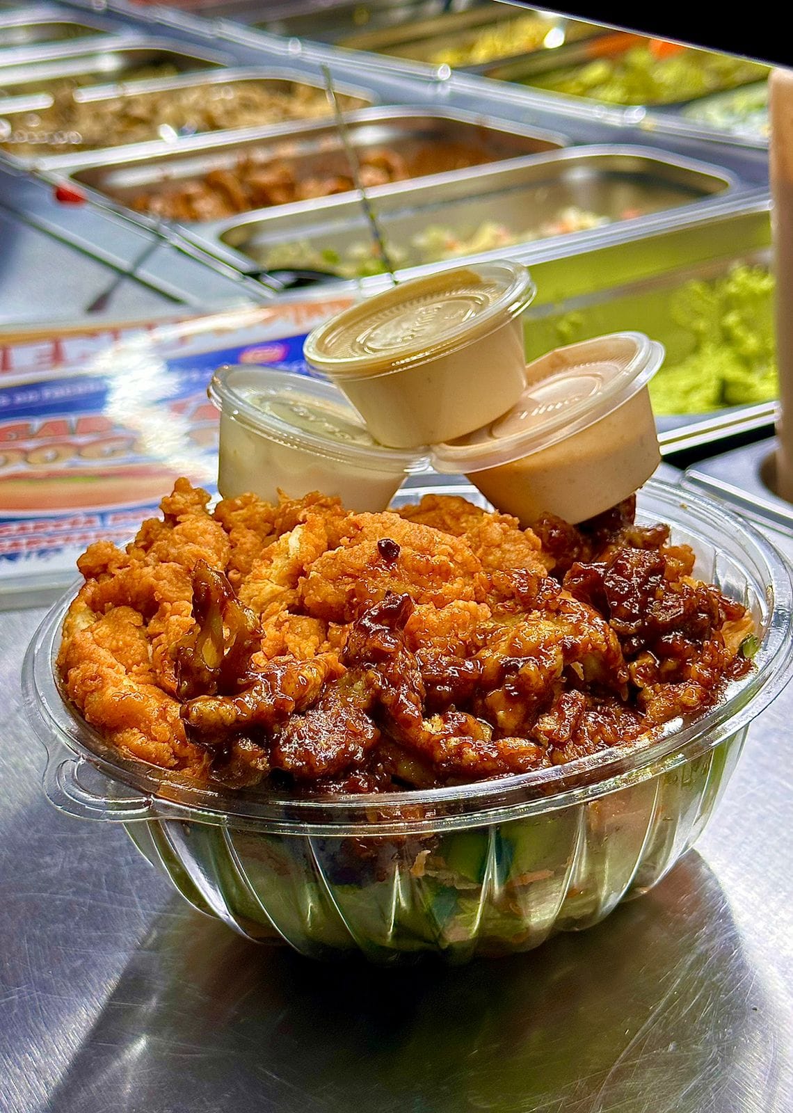 Ensalada Cesar de Pollo Tender