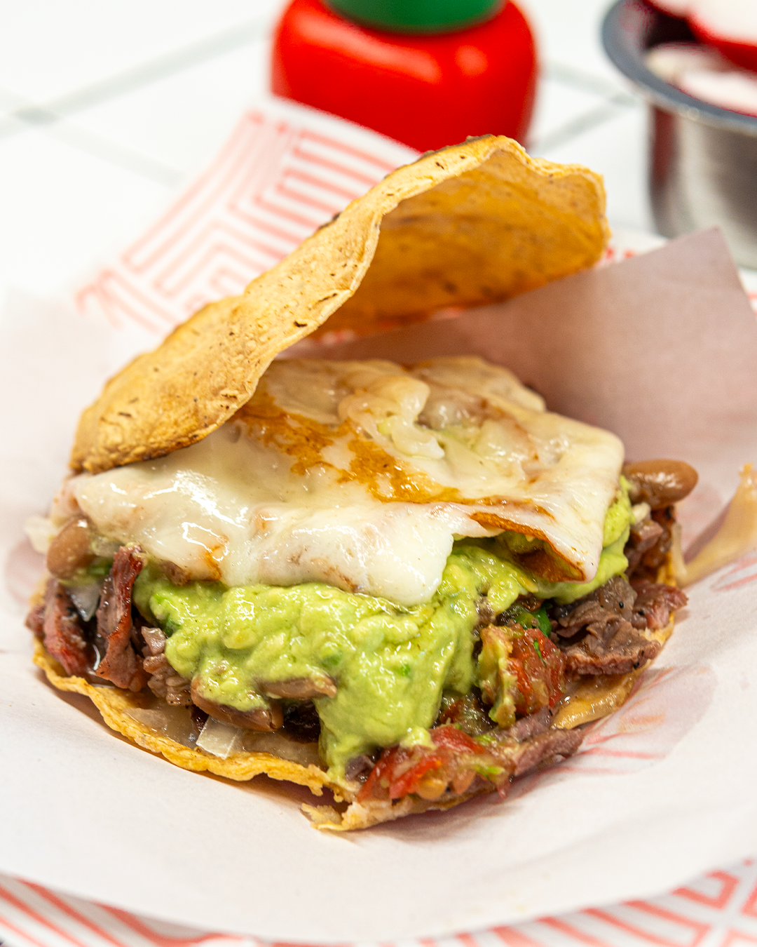Quesadilla de Tripa de Harina