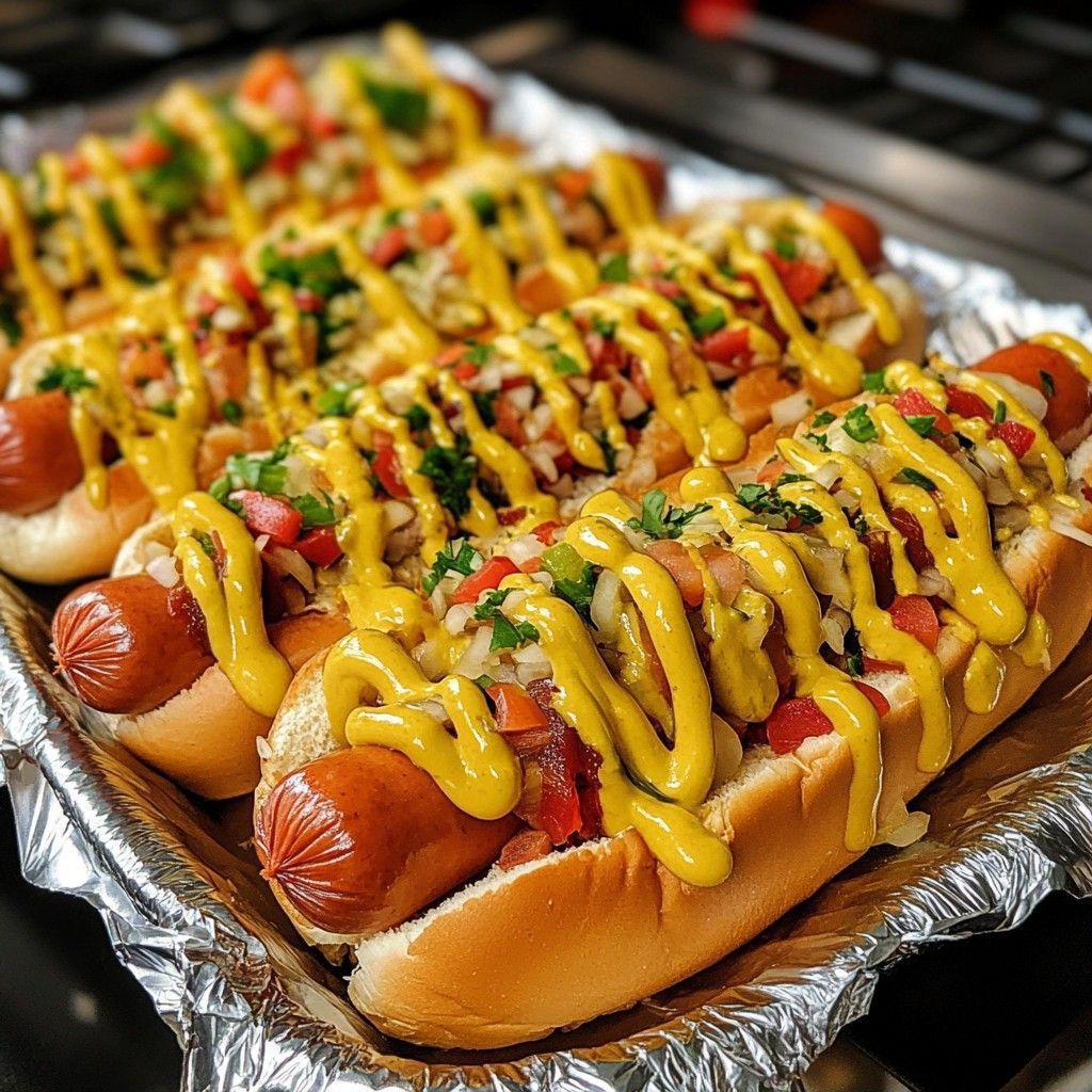 4 Hot Dogs Clásicos