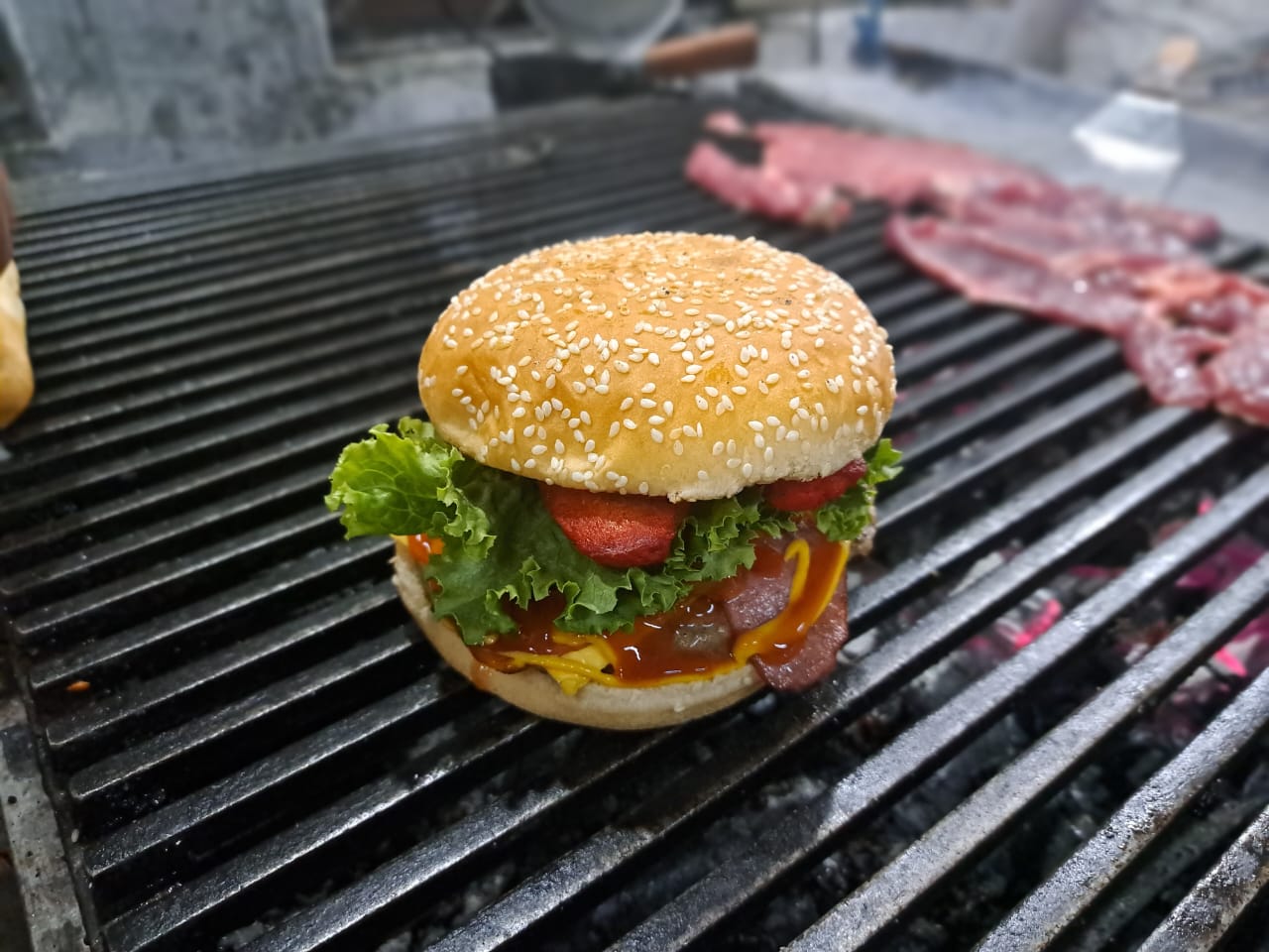 Hamburguesa Hawaiana