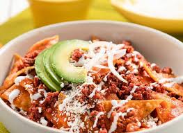 Chilaquiles Con Chorizo