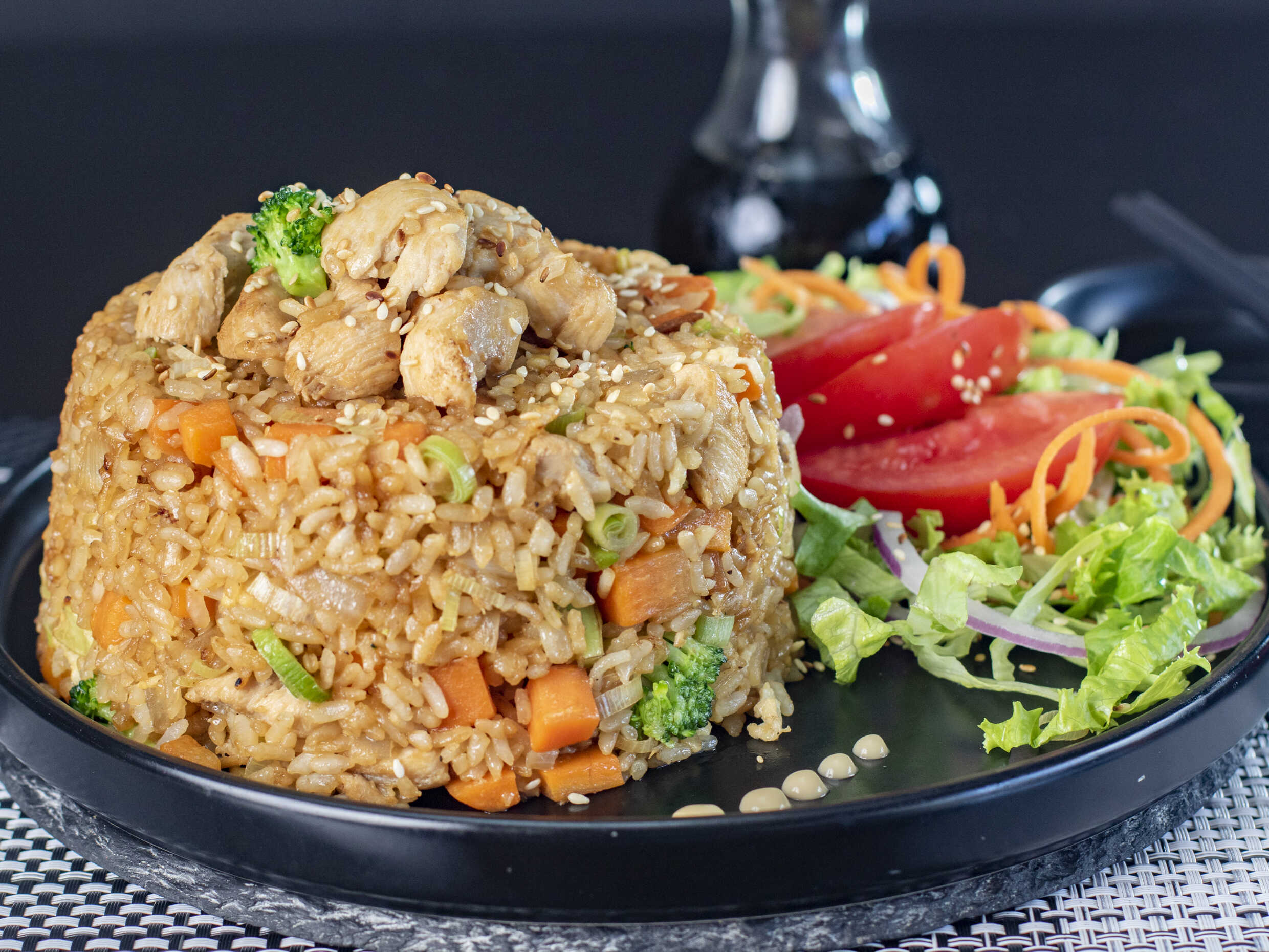 Yakimeshi de Pollo