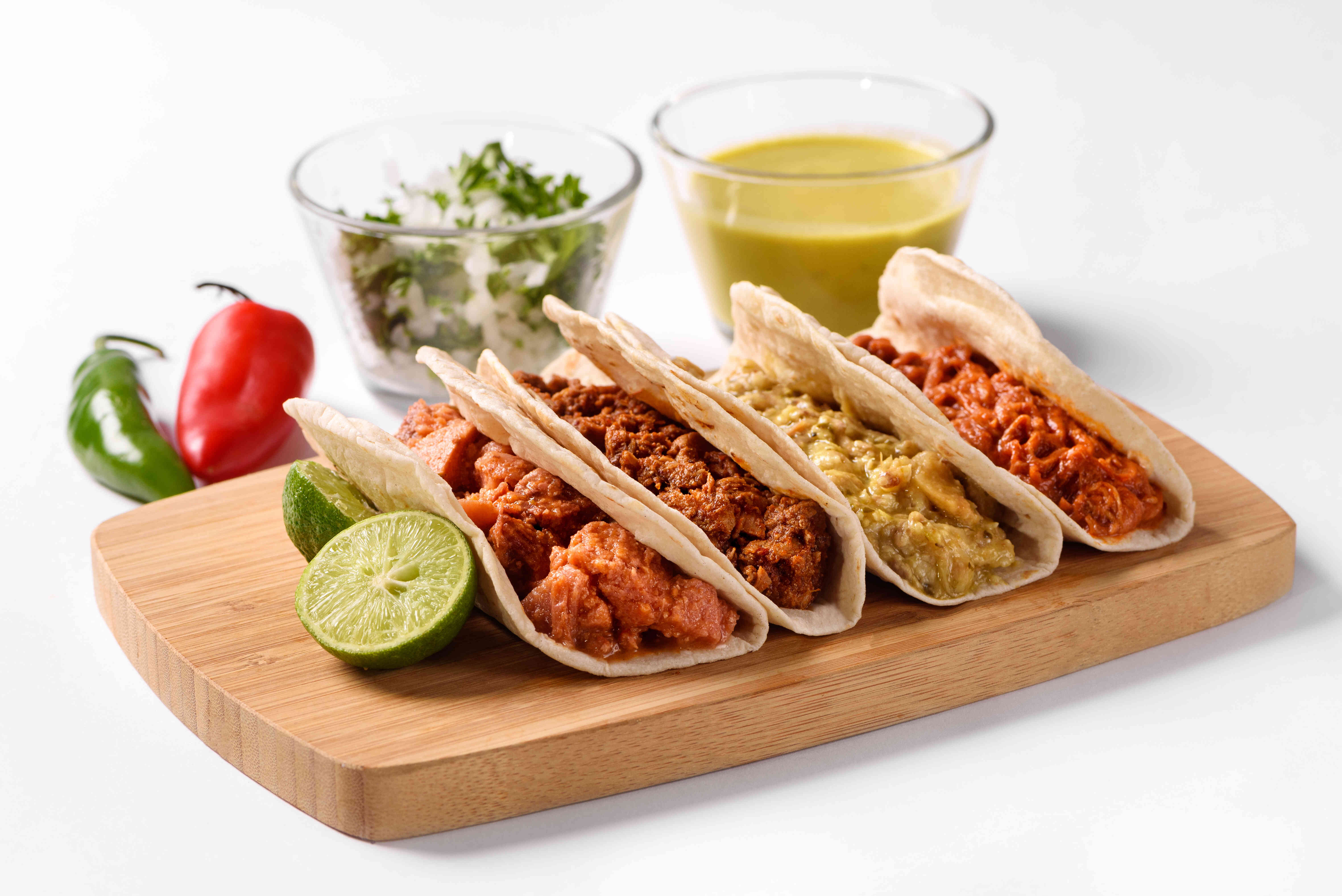 Taco de Chicharrón en Salsa Verde