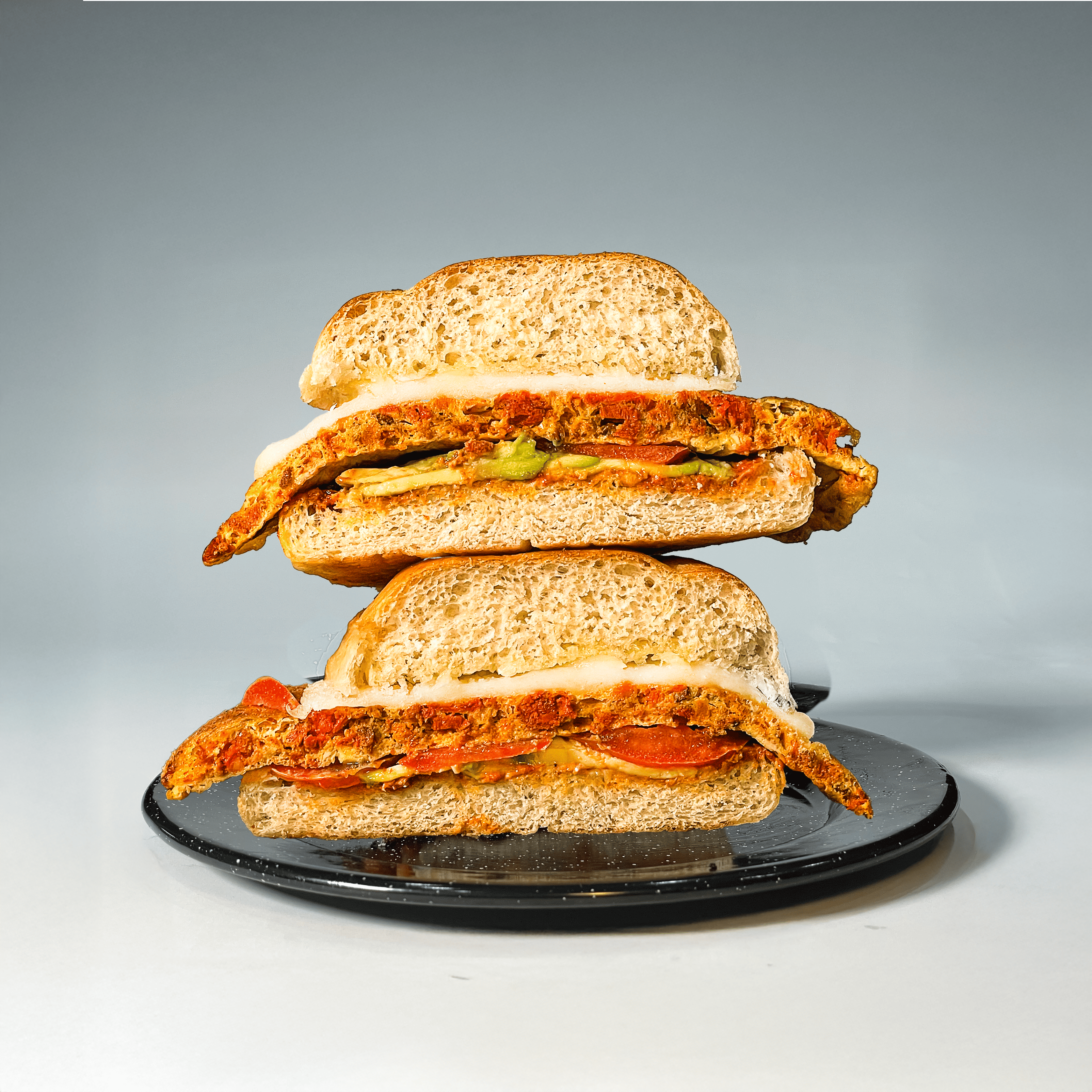 Torta Sencilla de Huevo con Chorizo