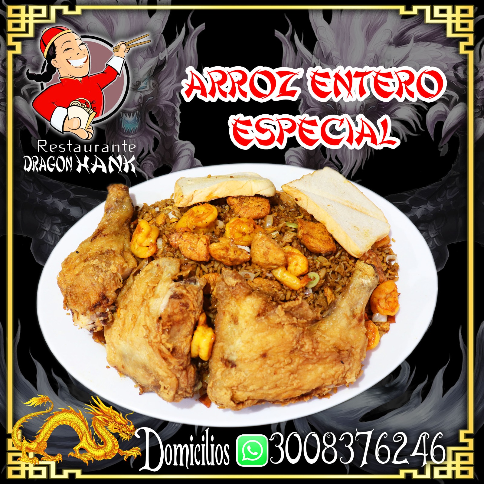 arroz especial personal.