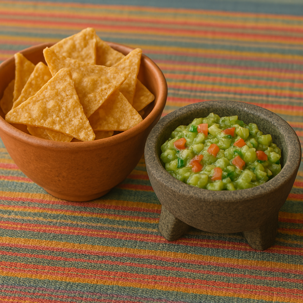 Totopos y Guacamole