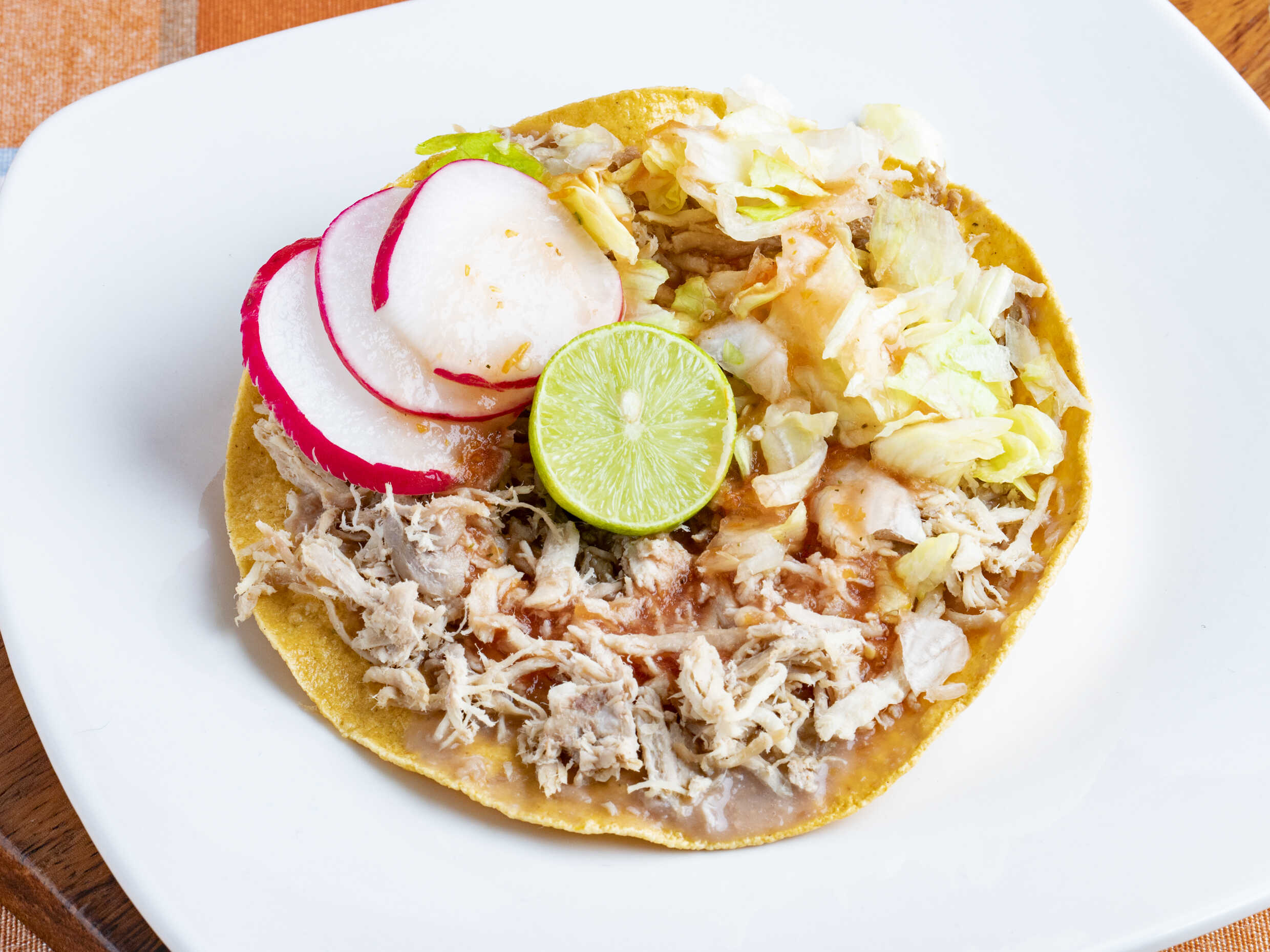 Tostada Chica carnaza