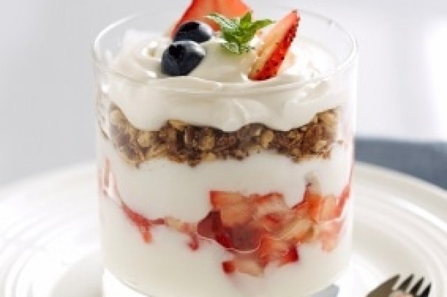 Fruta con Yogurt