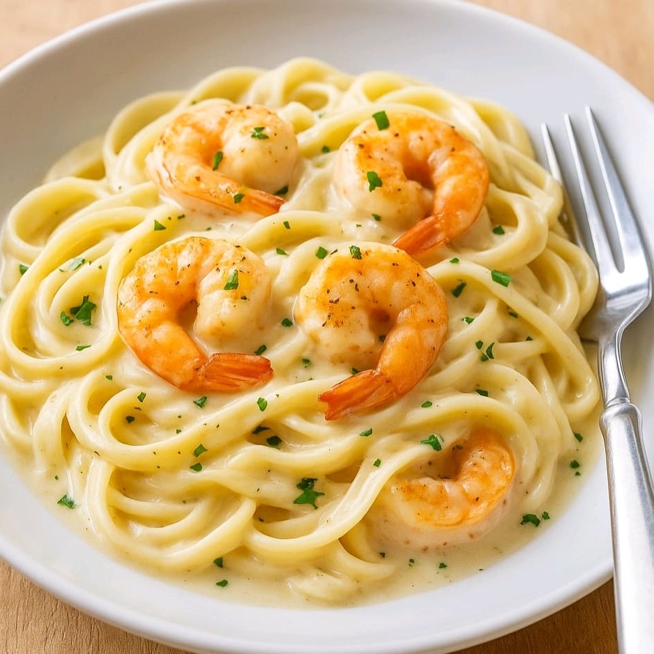 Fettuccine Cremoso com Camarões Massa al dente, envolvida em um molho cremoso e delicadamente temperado, com camarões suculentos grelhados na medida certa. Finalizado com um toque de ervas frescas e queijo. Sabor marcante, textura aveludada e aquele carinho que só o Quintal do 960 sabe servir.