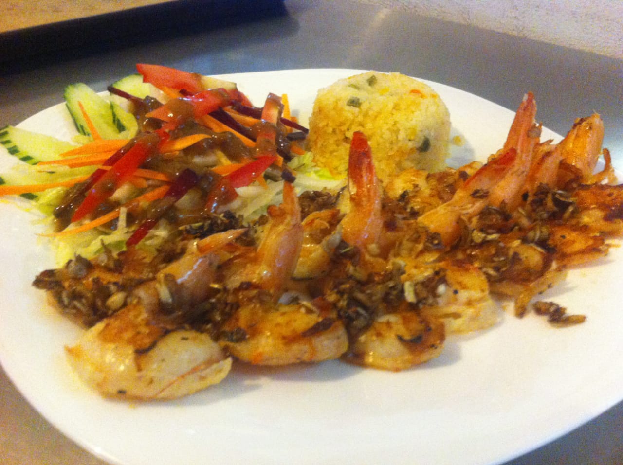 Camarones al Mojo