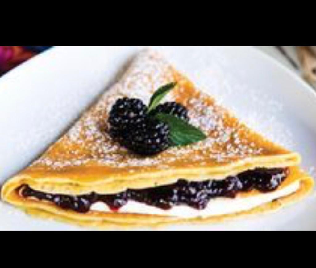 Crepa de Philadelphia y Zarzamora