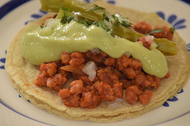 Taco de Chorizo