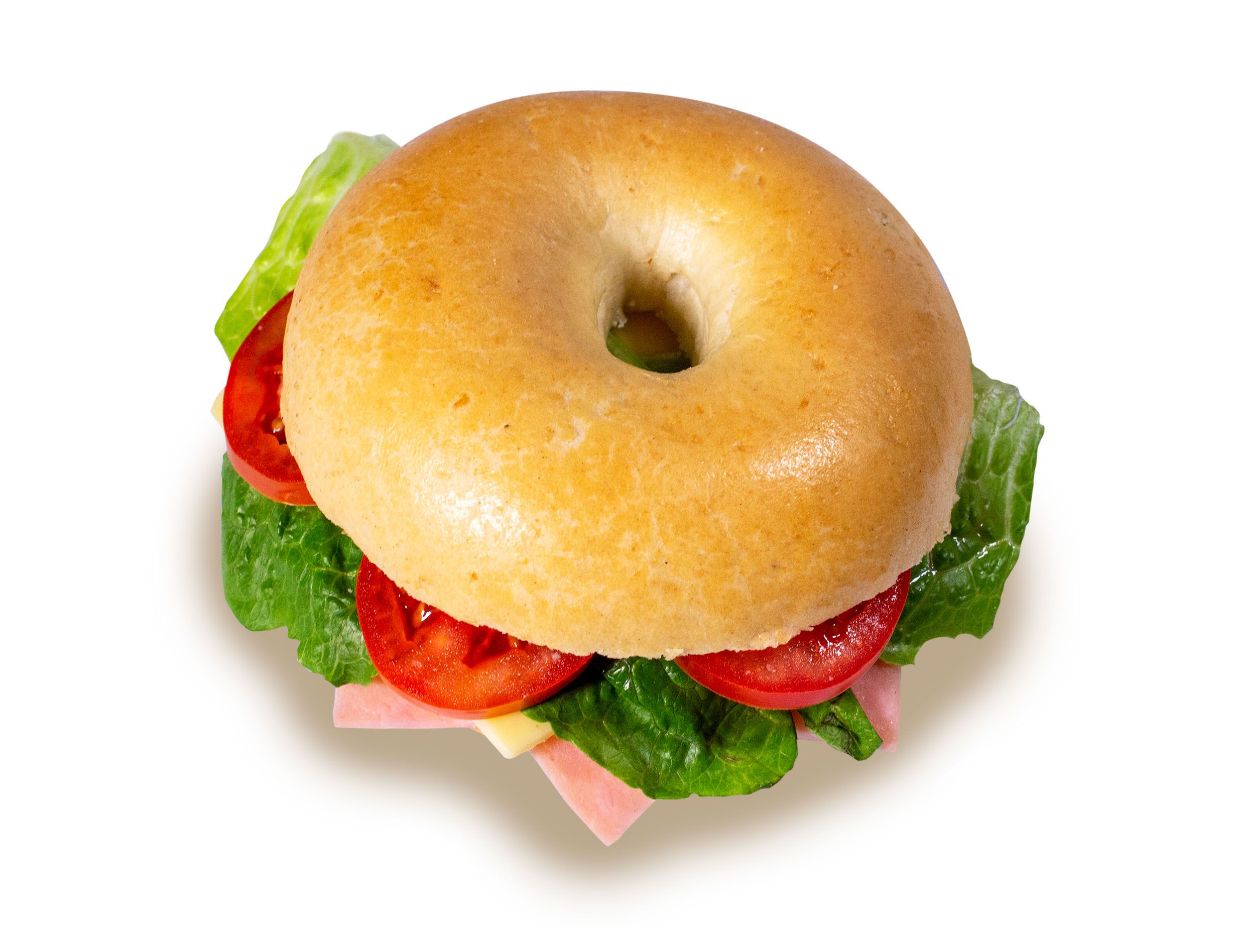 Bagel Jamón y Queso
