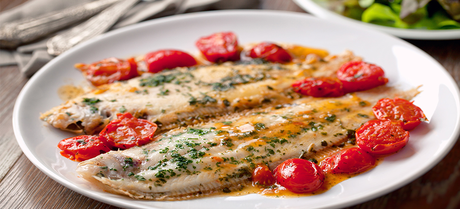 Filete de Robalo al Ajillo, plancha o al vino