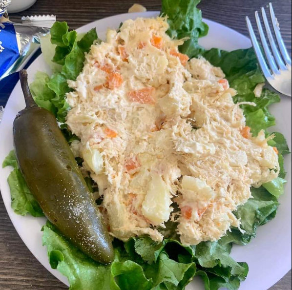 Ensalada de pollo