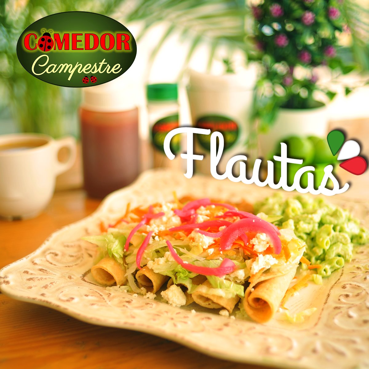 Flautas de Pollo
