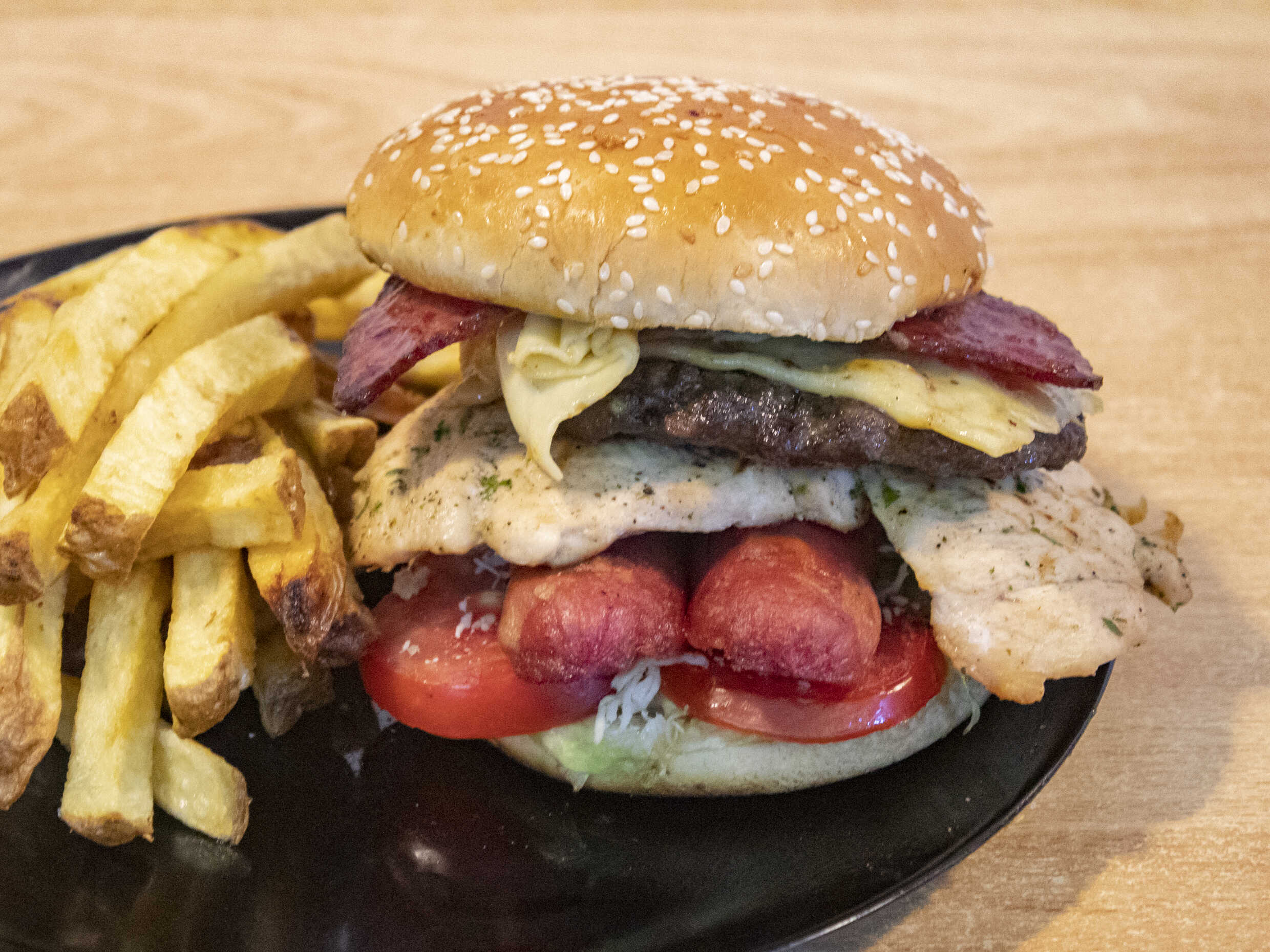 Sándwich con Todo