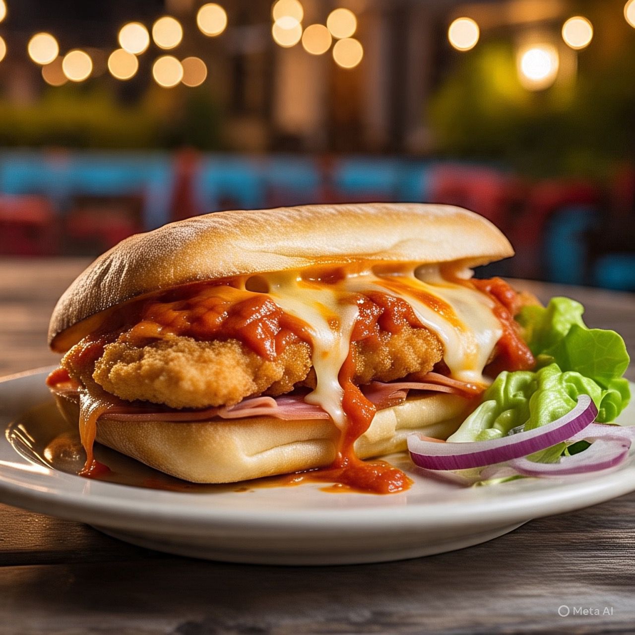 Panini Napolitano de Pollo